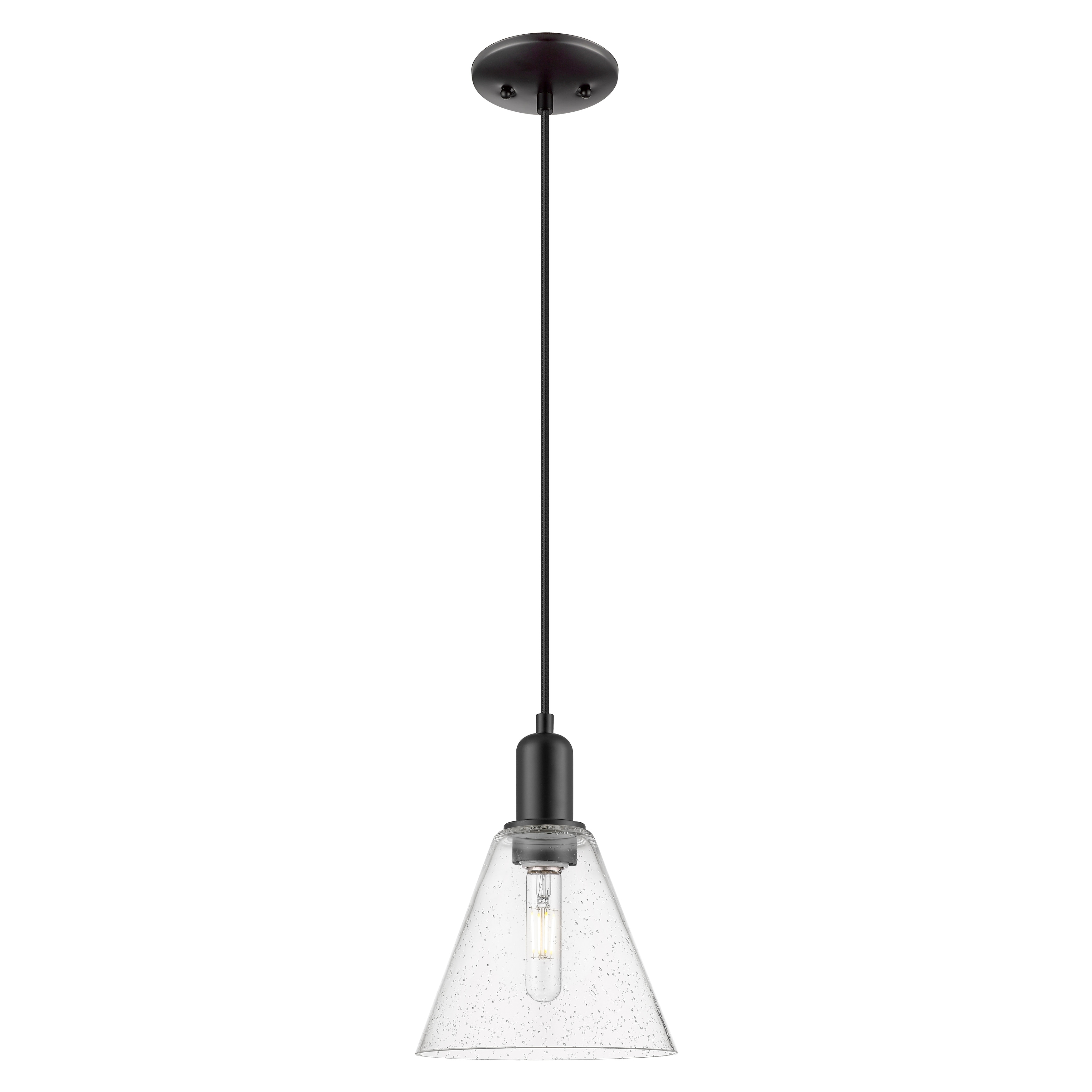 Innovations Lighting Endless Possibilities Arcadia - Berkshire Glass - 1 Light 8" Cord Hung Mini Pendant