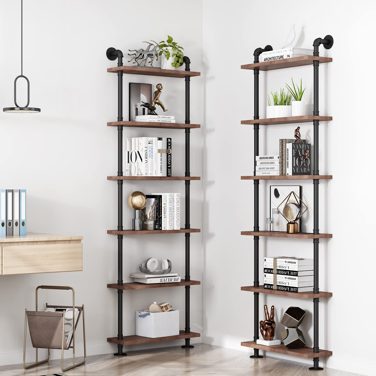 Pipe bookcase on sale