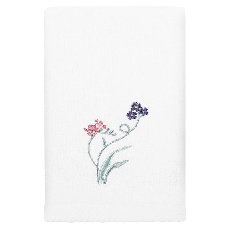 Authentic Hotel and Spa 100% Turkish Cotton Stella 3PC Embellished Towel Set