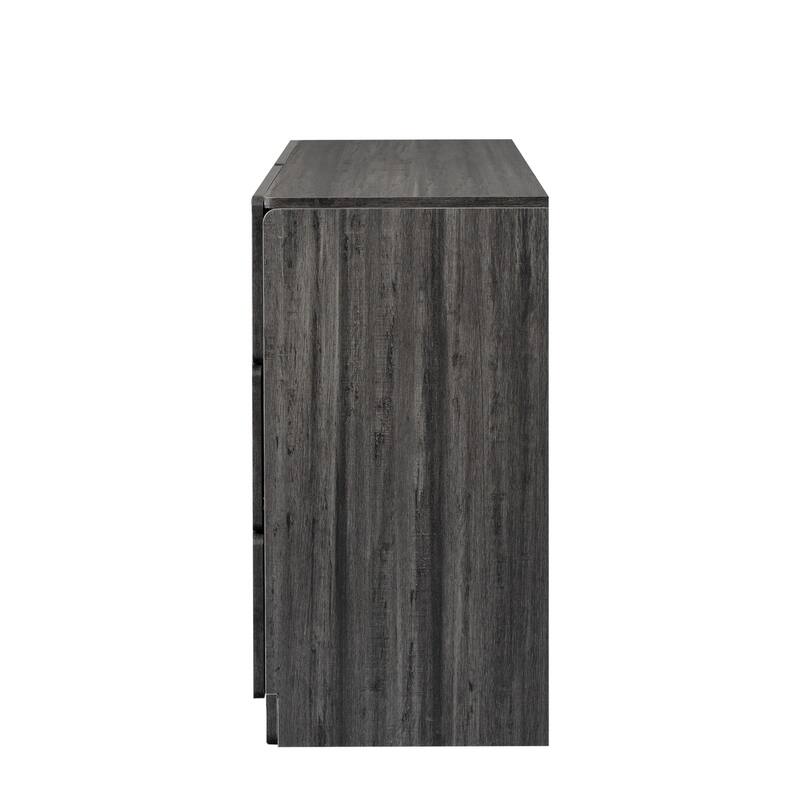 Modern Drawer Dresser Buffet Sideboard with 3 Plus 3 Drawers, for Dining Room Living Room Bedroom, Kitchen Corridor