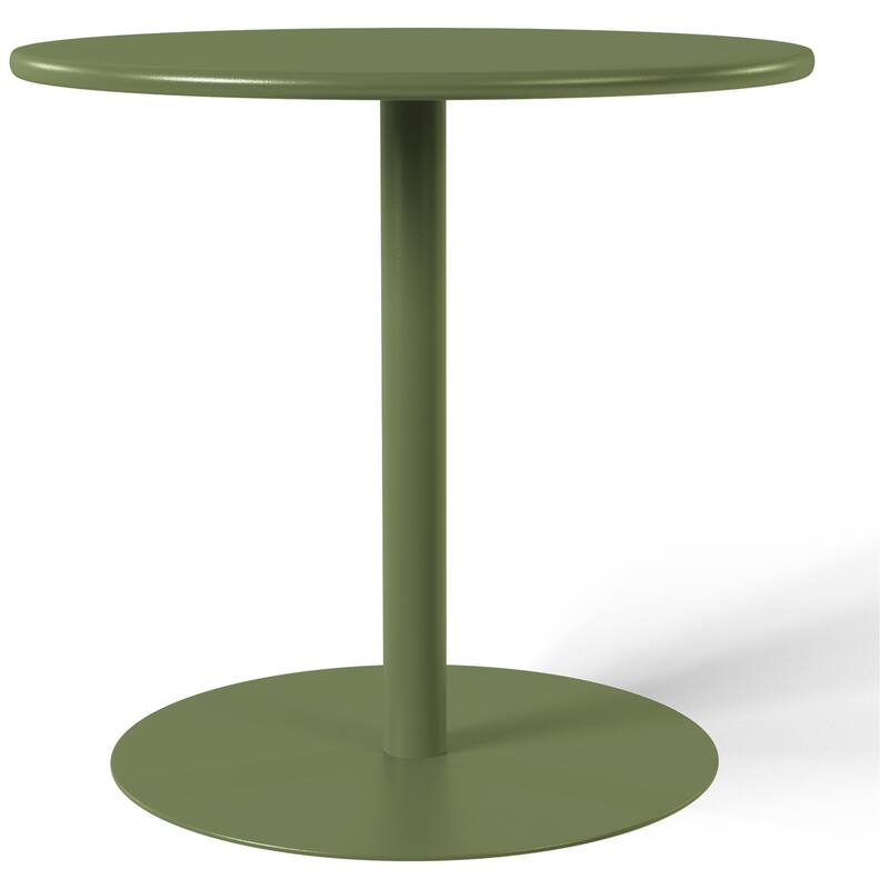 Frond and Form 2-Person Outdoor Round Dining Set Bar Height