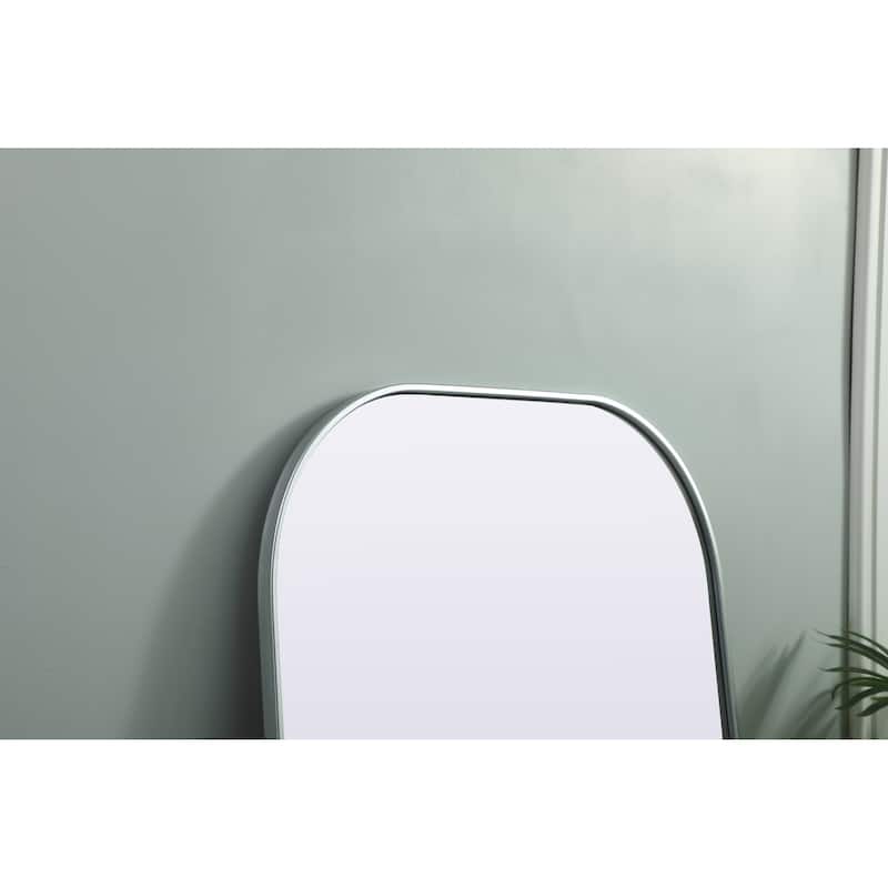 Elegant Lighting MR1B3266 Blaire 32" W x 66" H Modern Arched Bathroom