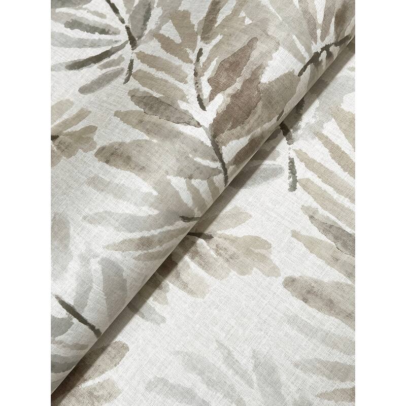 A-Street Prints Serenade Grey Ferns Wallpaper