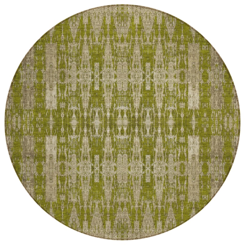 HomeRoots Moroccan Transitional Rectangle Outdoor Rug
