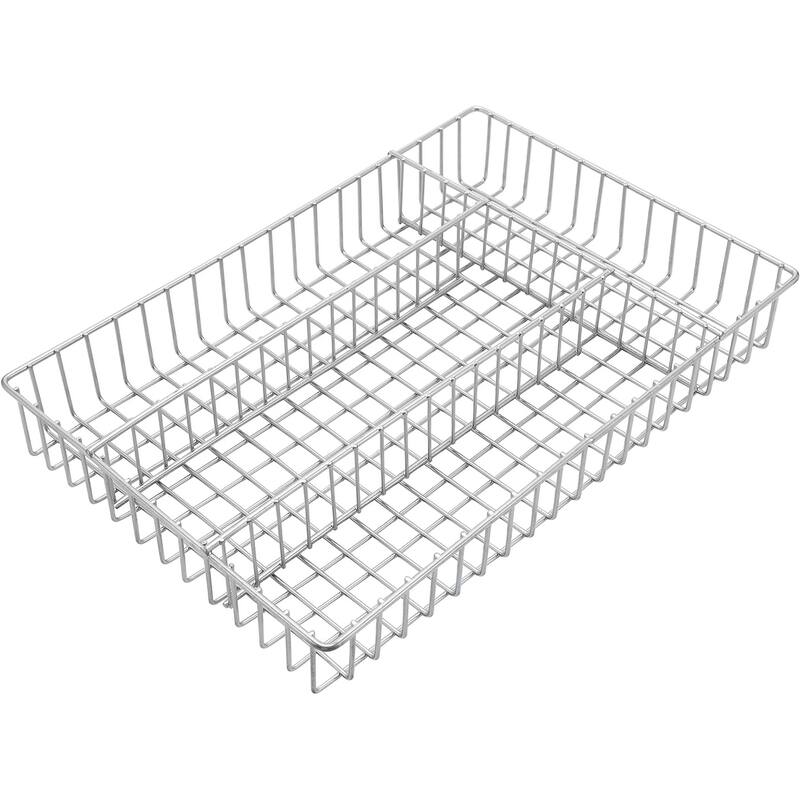 YBM Home Metal Wire Chrome Plated Kitchen In-Drawer Storage, 2561-Medium and Small - Medium - 1-Pack