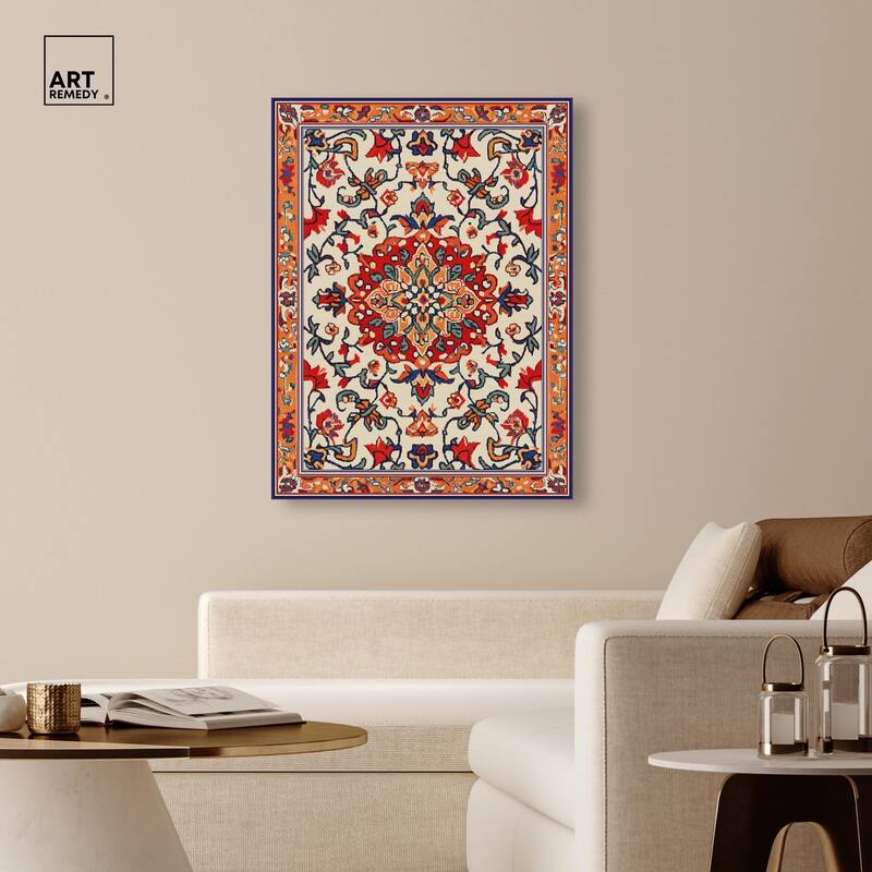 Morrocan Garden II Canvas by Art Remedy, Gallery Wrapped