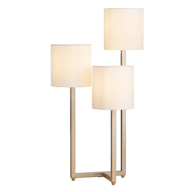 Bardot Triple Arm Metal Table Lamp