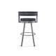 preview thumbnail 93 of 102, Amisco Browser Swivel Bar Stool