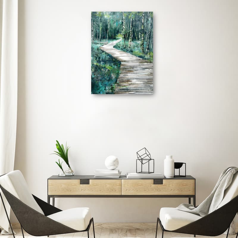 Le Sentier By Studio Arts Canvas Art Print