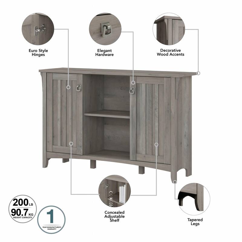 Salinas Accent Storage Cabinet with Doors by Bush Furniture