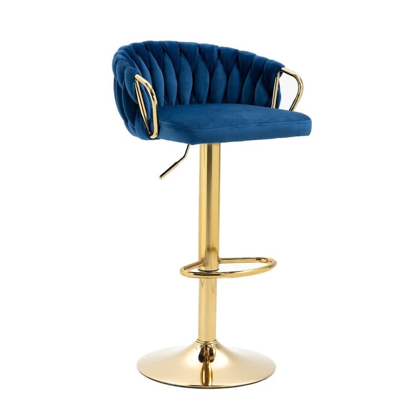 Modern Swivel Counter Height Bar Stools Adjustable Counter Stool With Backs