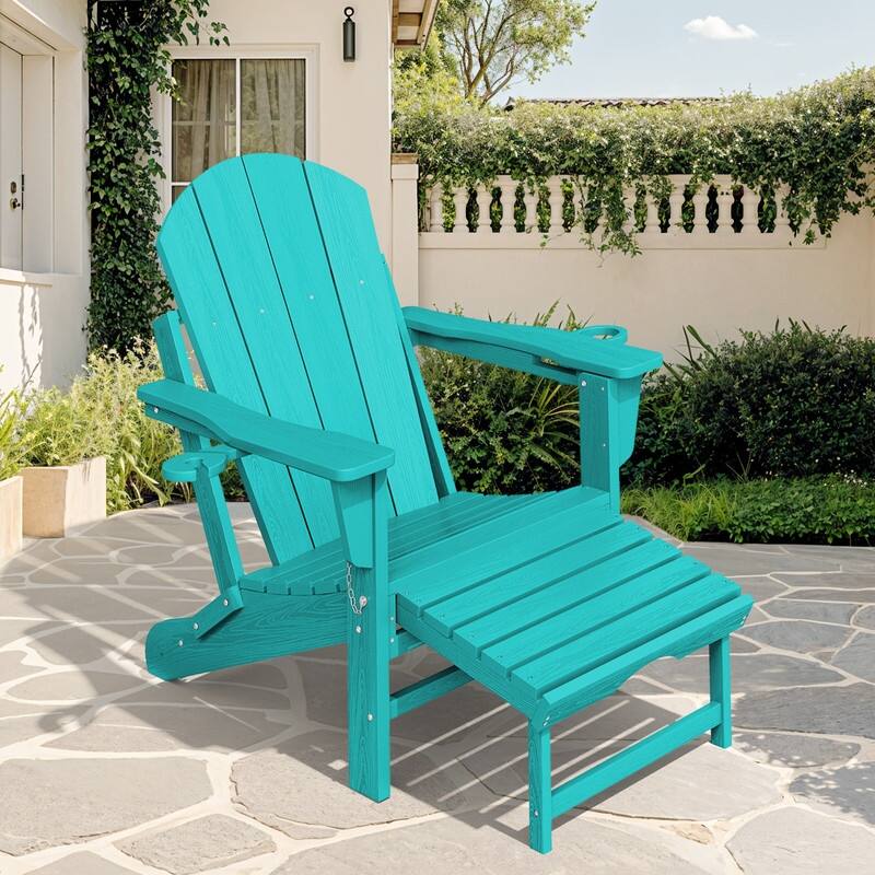 Foldable Outdoor Rocking Chair – Removable Wheels, Ergonomic & Weatherproof