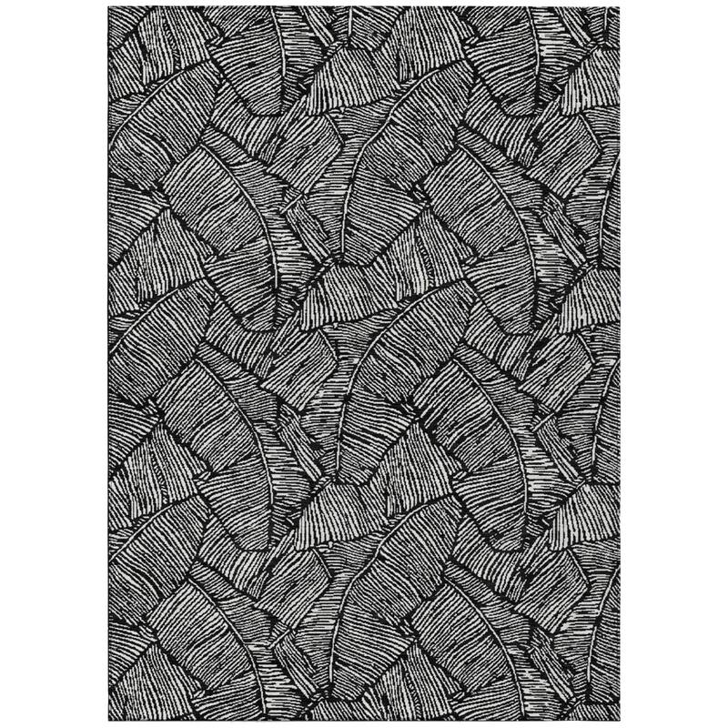 HomeRoots Floral Transitional Rectangle Outdoor Rug