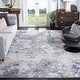 preview thumbnail 12 of 18, SAFAVIEH Brentwood Malissie Modern Abstract Rug - Ivory/Grey - 5'3" x 7'6"