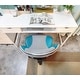 preview thumbnail 15 of 89, JJS Ergonomic Mesh Office Chair Adjustable Lumbar Support Computer Desk Chair GREY-BLUE