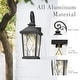 preview thumbnail 5 of 15, Farmhouse Outdoor Wall Lantern Exterior Carriage Light for Porch