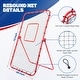 preview thumbnail 3 of 6, 2-in-1 Adjustable Rebounder & Pitching Net for Baseball and Softball - Bounce Back Training