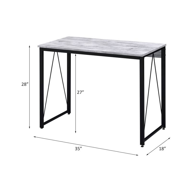 Minimalist Modern Writing Desk with Sturdy Construction and Stylish Accents