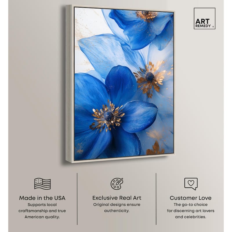 Twilight Teal Tint I Canvas by Art Remedy