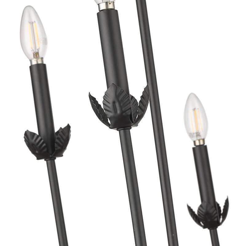 Millennium Lighting 29706 Freesia 6 Light 26" Wide Taper Candle Style