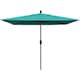 EliteShade Sunbrella 9-foot Patio Market Umbrella - 10x6.5ft Teal