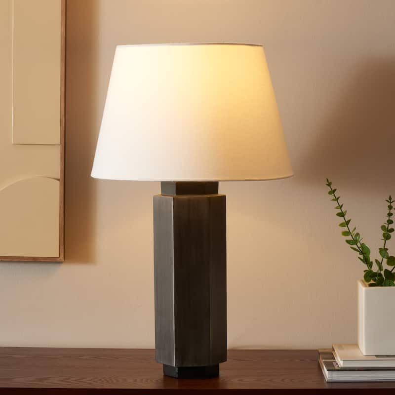 SAFAVIEH Lighting Emlyn 23-inch Table Lamp - 14"W x 14"D x 23"H