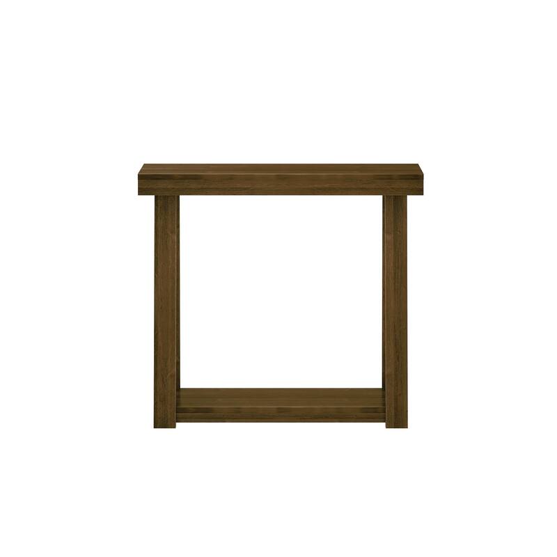 Plank and Beam Classic Console Table with Shelf - 36"