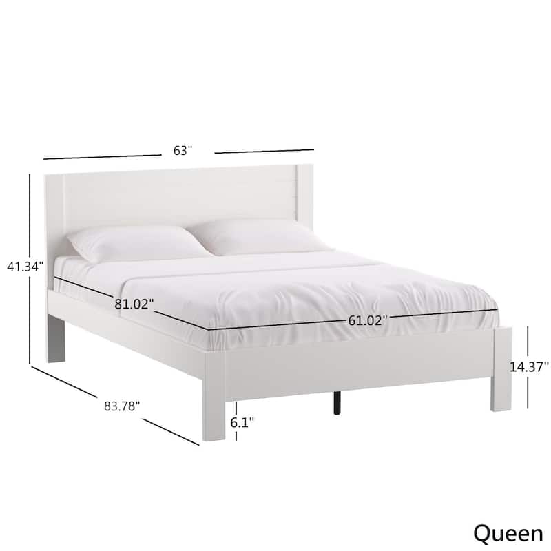 Davidson Horizontal Panel Platform Bed by iNSPIRE Q Classic