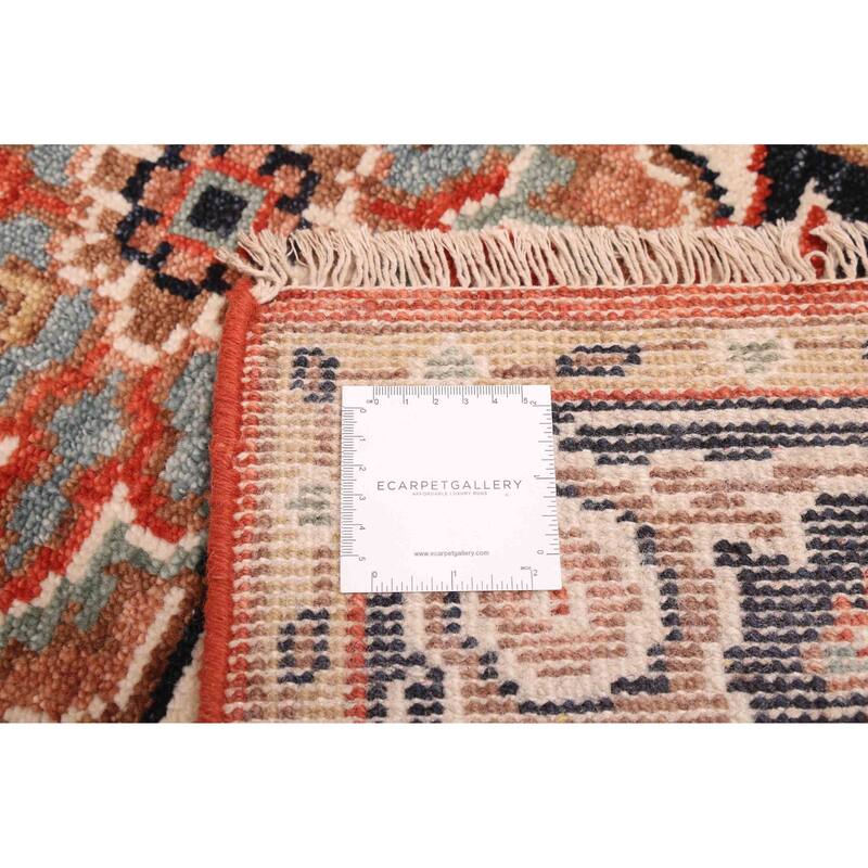 ECARPETGALLERY Hand-knotted Jules Serapi Red Wool Rug - 4'1 x 5'11