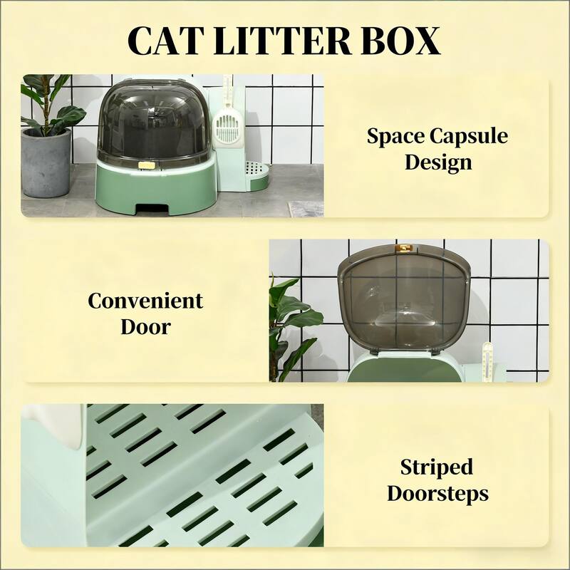 Covered Litter Box