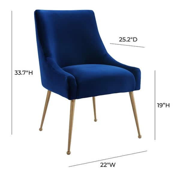 Beatrix Velvet Side Chair Overstock 20603798