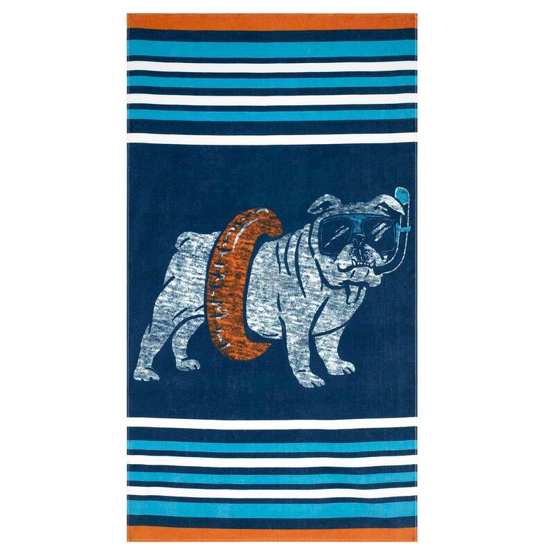 Izod Snorkel Time Beach Towel