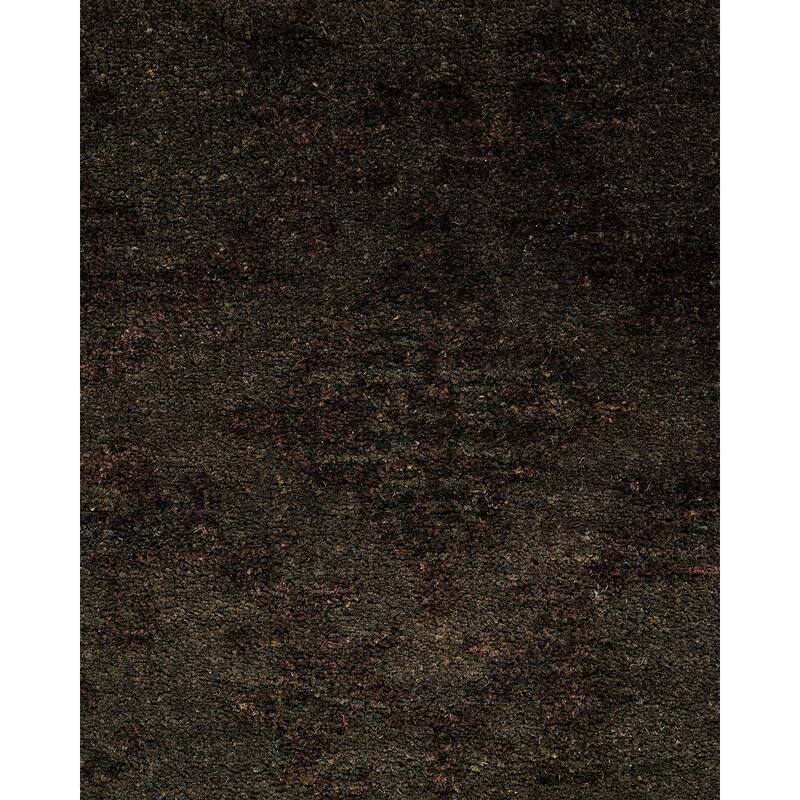 Vibrance One-of-a-Kind Hand-Knotted Runner Rug - Brown, 2' 8" x 4' 4" - 2' 8" x 4' 4"