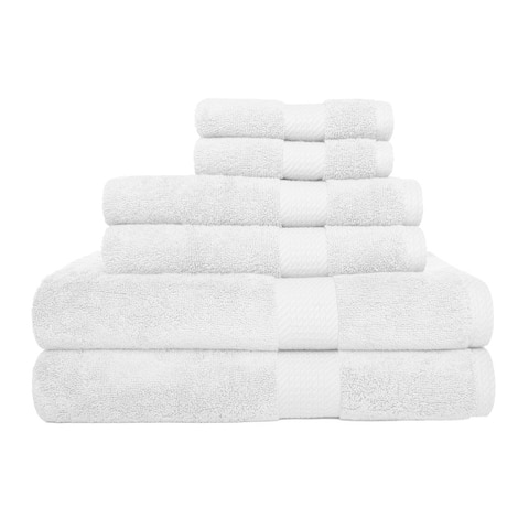 Central Park Studios Cheswick 6 Piece Bath Towel Set in Turquoise - N/A