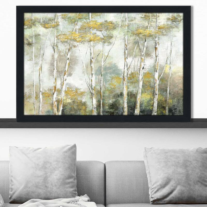 "Twinkling Trees" by Nan Print on Acrylic