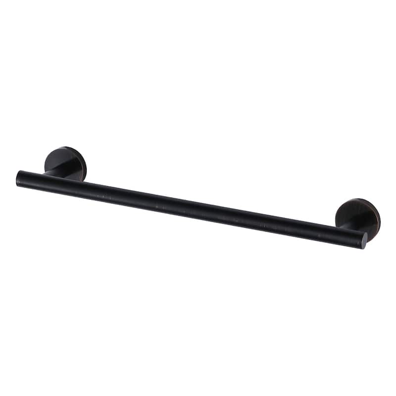 WOWOW Mutiple length Wall Mounted Stainless Steel Towel Bar - 16 in. - Oil Rubbed Bronze