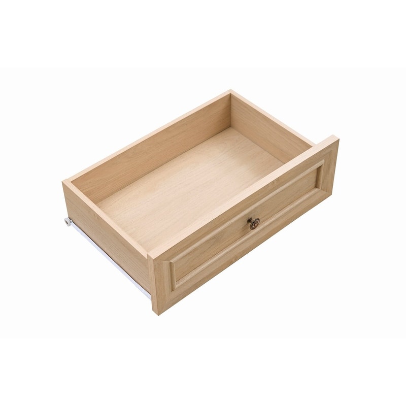 Farmhouse 47.24" Sideboard Buffet, Kitchen Storage Cabinet with 2 Drawers for Organized Home Living Solutions