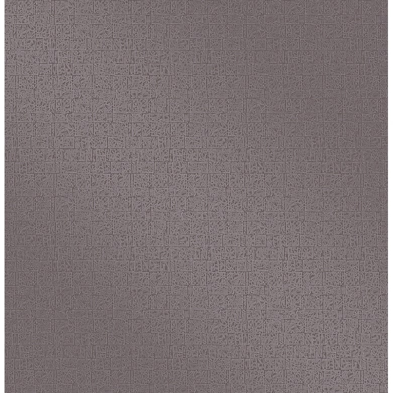 Brewster Basilic Purple Mosaic Wallpaper - 20.5in x 396in x 0.025in