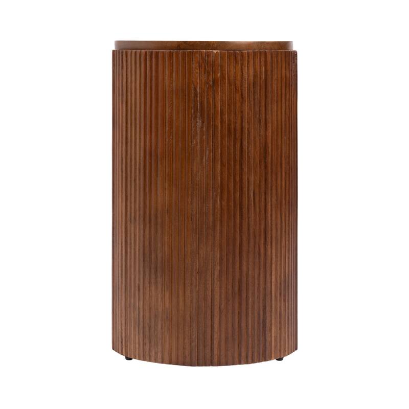 Kate and Laurel Cakora Capsule Wood Side Table