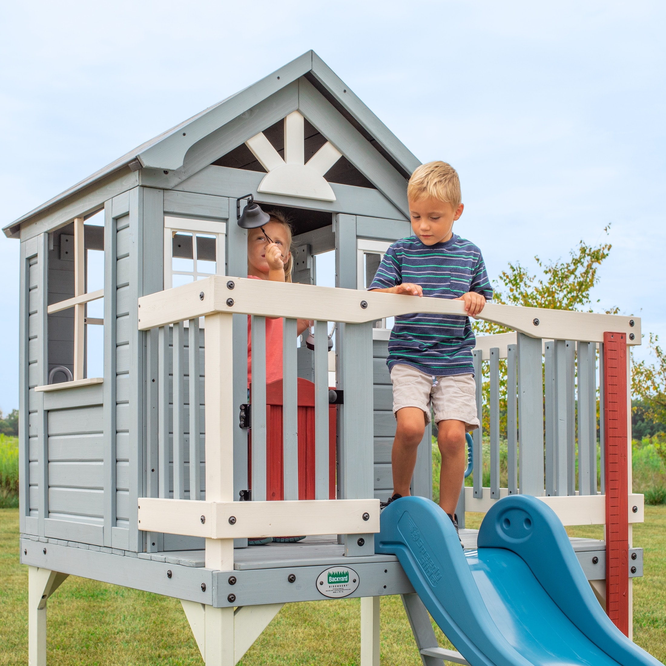 Backyard Discovery Beacon Heights Cedar Wooden Elevated Kids
