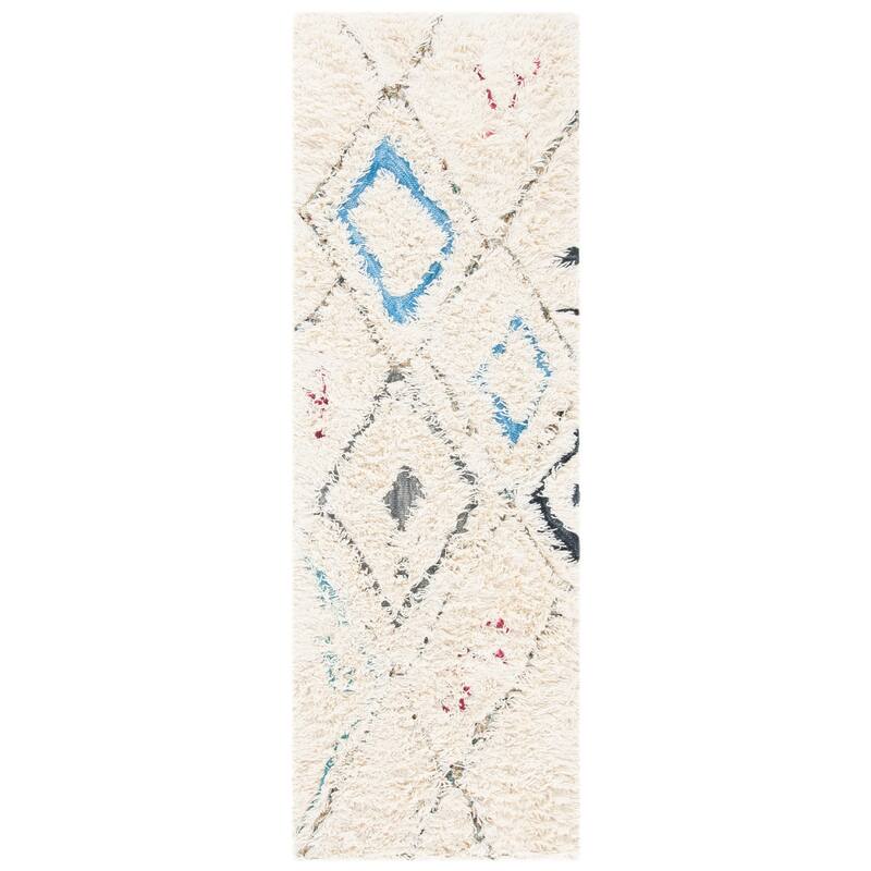SAFAVIEH Handmade Casablanca Shag Synne Wool Rug