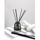 preview thumbnail 4 of 7, Grey Tinted Glass Reed Diffuser Zen Tea Scent