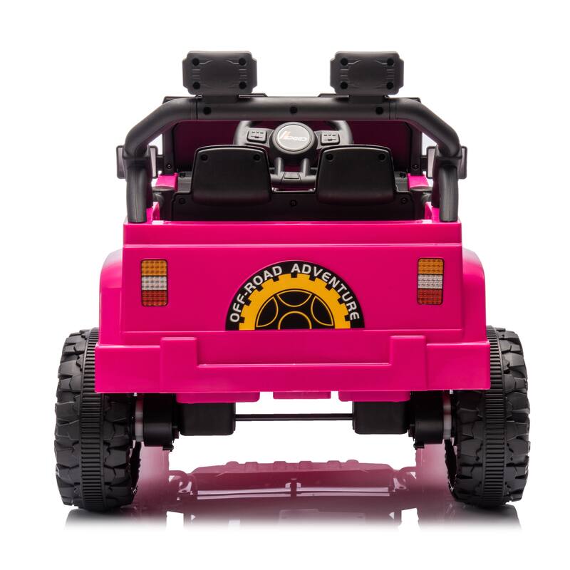 Kids Electric Ride-On Car with Remote, 12V, Bluetooth, Four-Wheel Suspension, Ages 3+