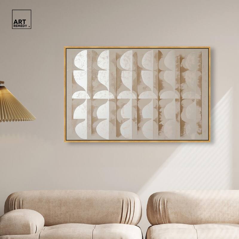 Columnar Shapes I Canvas by Art Remedy