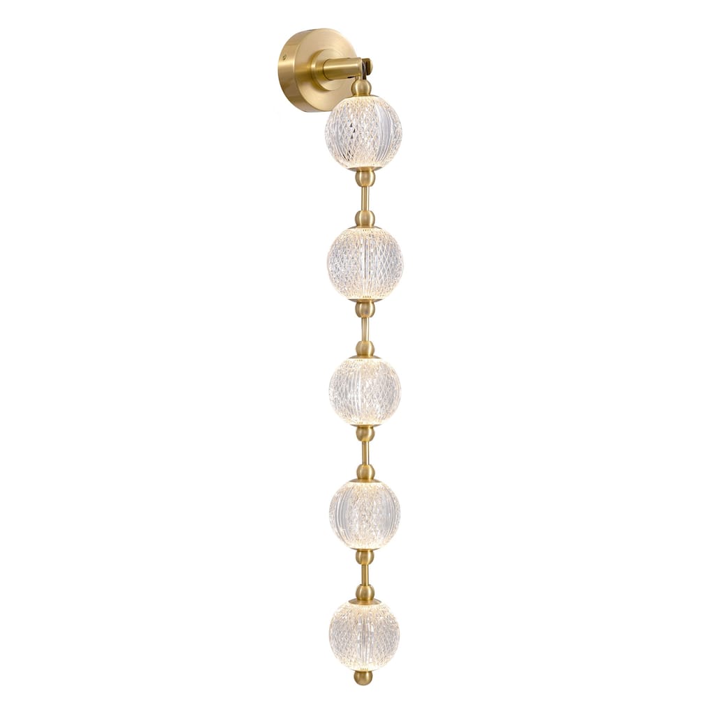 Alora Lighting WV321005-UNV-010 Marni 38" Tall 3000K LED Bathroom