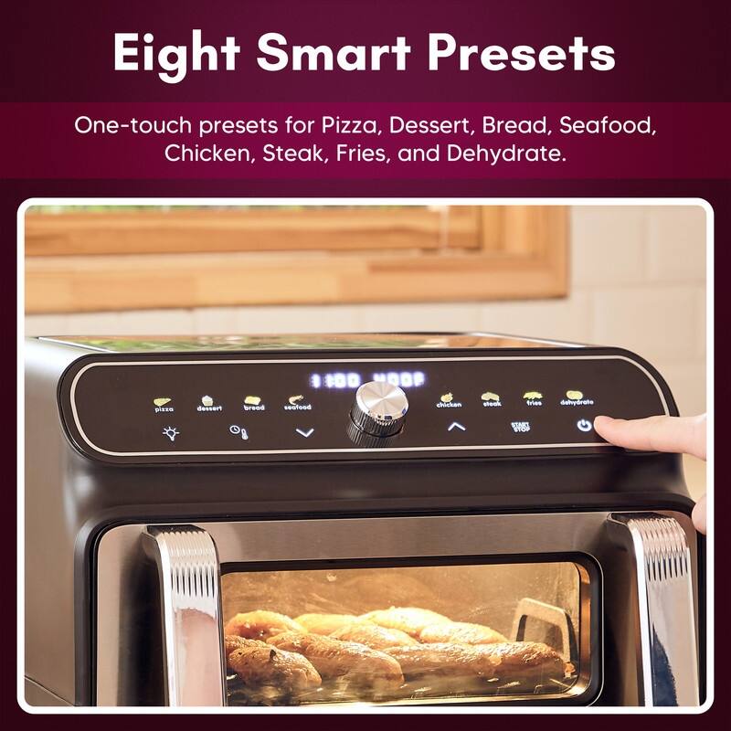 EAFL1000 11.5 Qt Indoor Grill & Air Fryer Oven - 11.5 qt