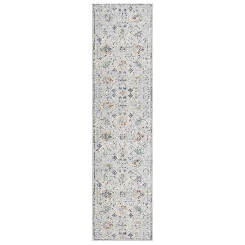Kinal Floral Traditional Woven Area Rug By HomeRoots