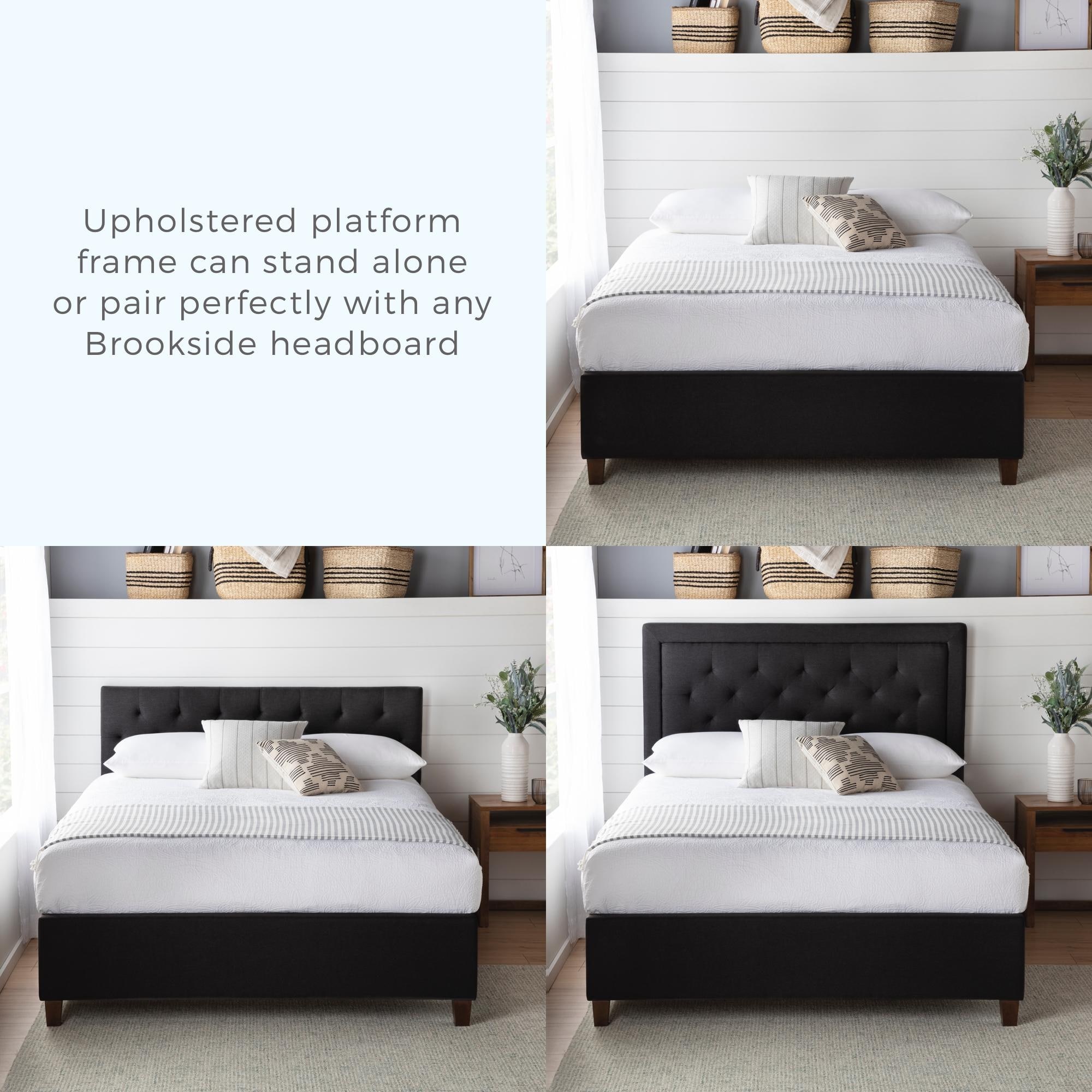 Brookside Ava Upholstered Platform Bed With Slats