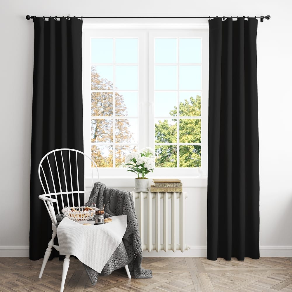 Deconovo Thermal Insulated Blackout 84-inch Curtain (2 Panel) - 52 x 84