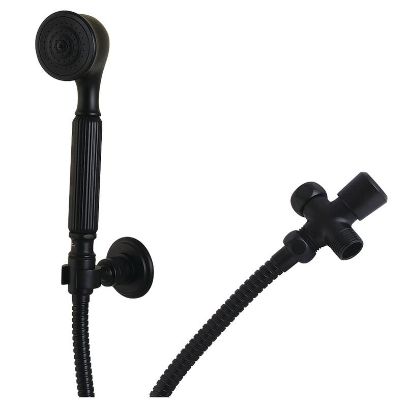 Kingston Brass Restoration Hand Shower Kit - Matte Black